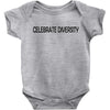 celebrate diversity Baby Bodysuit