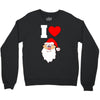 i love santa noel Crewneck Sweatshirt