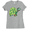 tortue nazie zombie Ladies Fitted T-Shirt