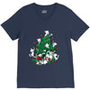 cat tree V-Neck Tee