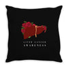 liver cancer awareness Throw Pillow