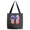 paire de tongues am&eacute;ricaine Tote Bags