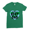 World's Best Dad Look Like Ladies Fitted T-Shirt