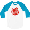 red means scary 3/4 Sleeve Shirt