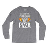 all i want for christmas is you and pizz Long Sleeve Shirts