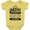 Queens Are Born In November Baby Onesie