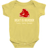 meat is murder tasty tasty murder Baby Onesie