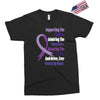 supporting the fighter, admiring the survivors, honoring the taken Exclusive T-shirt