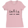 plants are friends Ladies Fitted T-Shirt