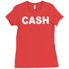 cash Ladies Fitted T-Shirt
