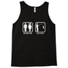 fishing   problem solved mens funny Tank Top