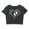 Baby Boy with Heart Any Name Customized Crop Top