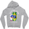 brazil national team youth 2018 fifa world cup Zipper Hoodie