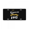 queens are born in 1992 License Plate