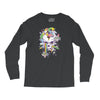 flying rainbow skull island Long Sleeve Shirts