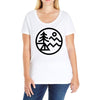 camp bold (for light) Ladies Curvy T-Shirt