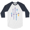 master swords 3/4 Sleeve Shirt