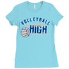 volleyball jefferson high varsity team Ladies Fitted T-Shirt