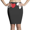 i love africa Pencil Skirts