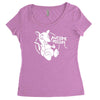 awesome possum Women's Triblend Scoop T-shirt