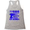 wenn papa es nicht kann Racerback Tank