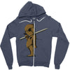voodoo doll. Zipper Hoodie