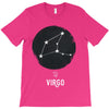 Virgo Zodiac Sign Minimal Design T-Shirt