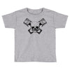 skull pisto Toddler T-shirt