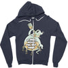 ghost just here for the boos Zipper Hoodie