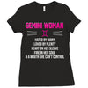 Gemini Woman Ladies Fitted T-Shirt