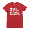 mike dustin lucas eleven will Ladies Fitted T-Shirt