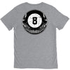 8ball skull V-Neck Tee