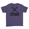 I Survived Foot Surgery Youth Tee