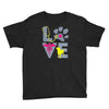 love teal best trending Youth Tee