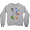 unicorn funny Crewneck Sweatshirt