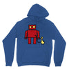 bird powered robot Unisex Hoodie