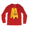 caution bananas Long Sleeve Shirts