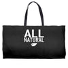 all natural Weekender Totes
