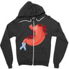 stomach cancer awareness Zipper Hoodie