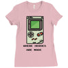gameboy Ladies Fitted T-Shirt