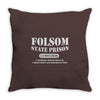 folsom state prison Throw Pillow