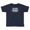 my gun is bigger Toddler T-shirt