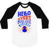 grover hello 3/4 Sleeve Shirt
