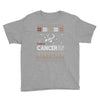 santa cancer  christmas ugly t shirts Youth Tee