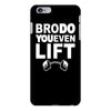 bro do you even lift baseball raglan iPhone 6/6s Plus Case