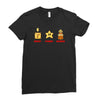 money power woman Ladies Fitted T-Shirt