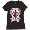 Fight The Dead Fear The Living Ladies Fitted T-Shirt