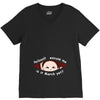 March Peeking Out Asian Baby Boy V-Neck Tee