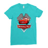 birthday boy mc queen Ladies Fitted T-Shirt