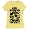 Virgo Hated By Many Wanted By Plenty Ladies Fitted T-Shirt